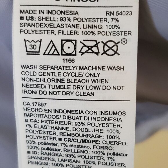 Old Navy Gray Velour Puffer Jacket Rose Gold Hardware Size S - Picture 8 of 8